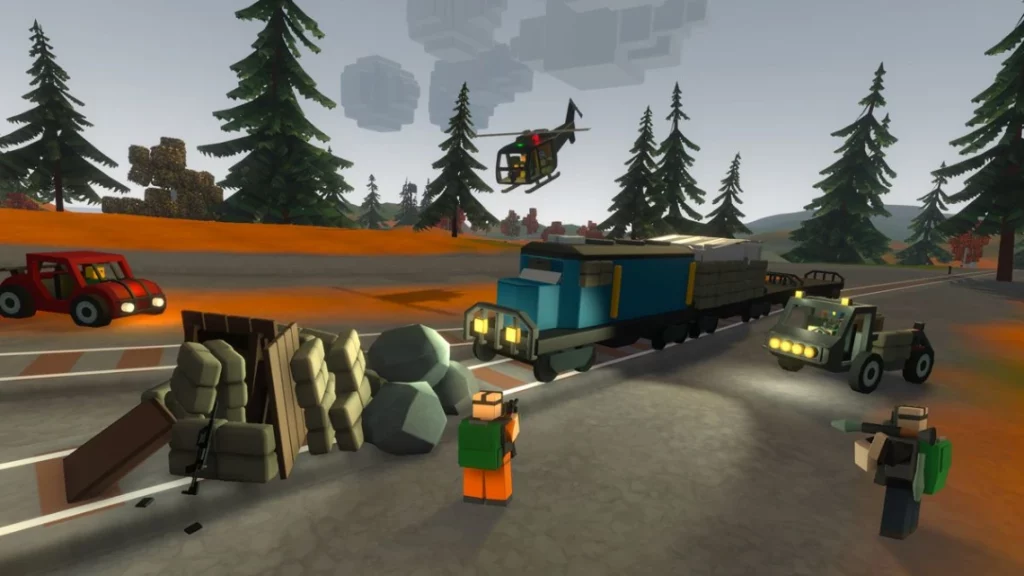 Unturned traffic jam