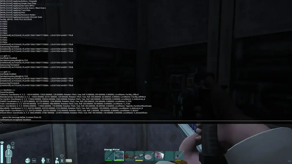 Abiotic Factor Console Commands