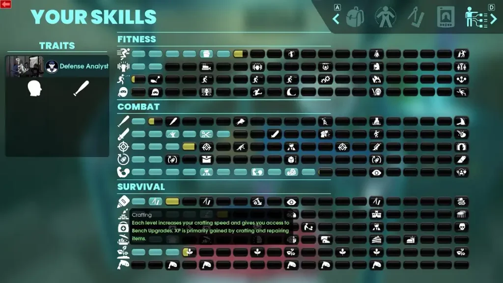 Abiotic Factor Crafting Skill