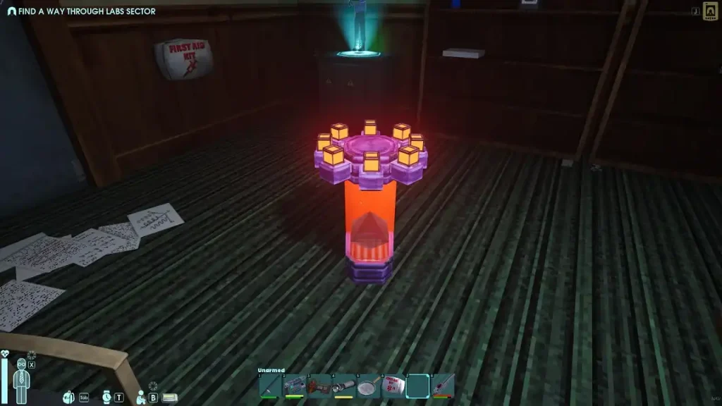 Abiotic Factor Laser Collector