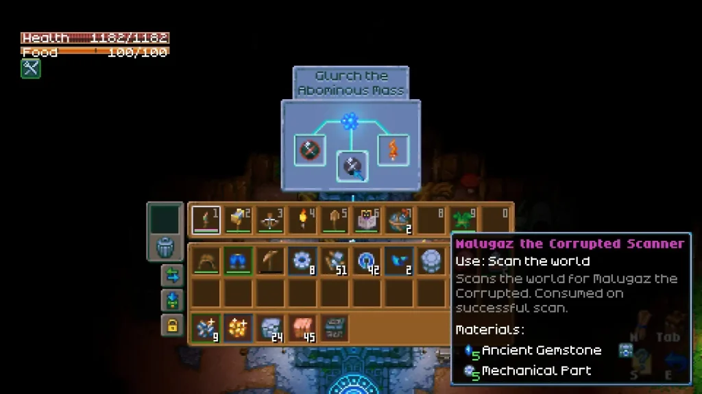 Core Keeper Mechanical Part Use