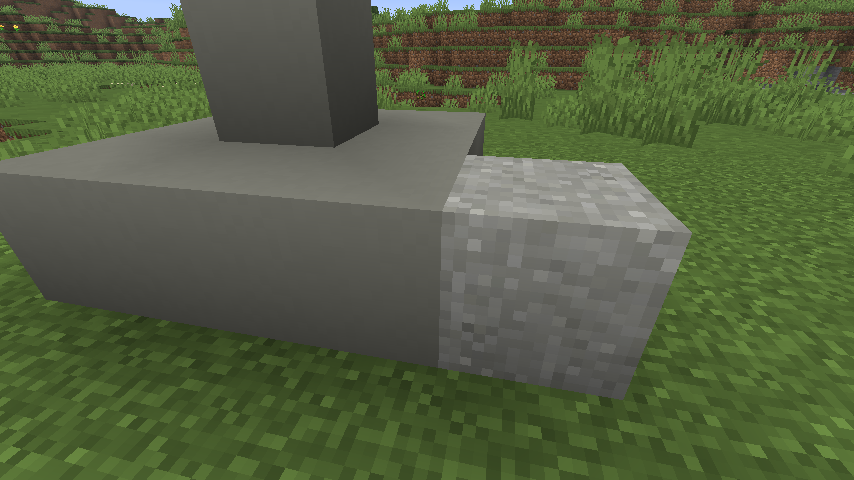 Minecraft Concrete and Concrete Powder Screenshot