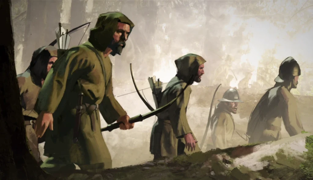 Mount & Blade II: Bannerlord forest archers screenshot