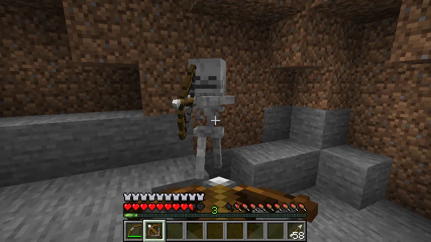Crossbow Vs Bow: Skeleton Combat Screenshot