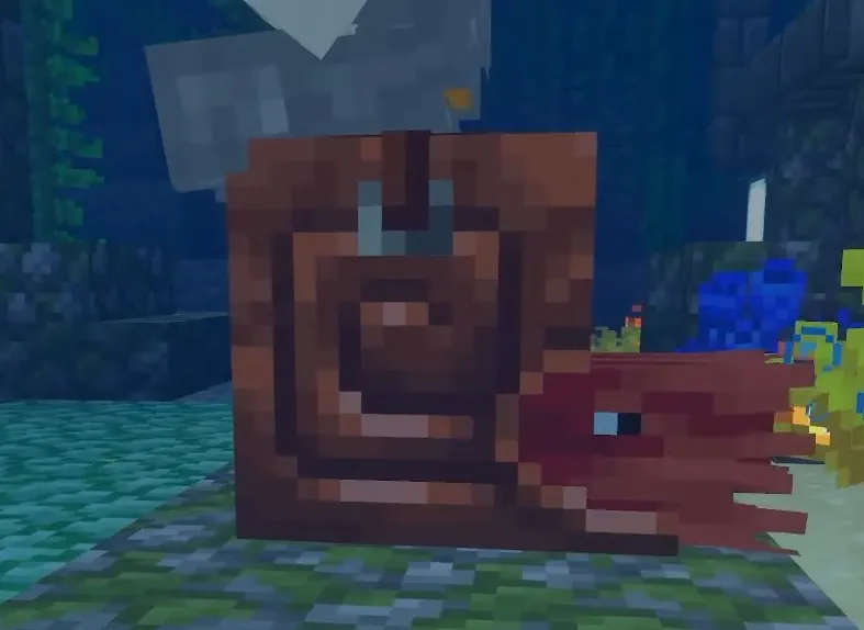 Minecraft Nautilus Copper Armor Screenshot