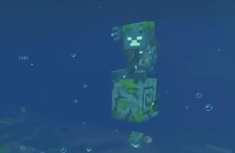 Minecraft Live Recap: Zombie Nautilus Screenshot