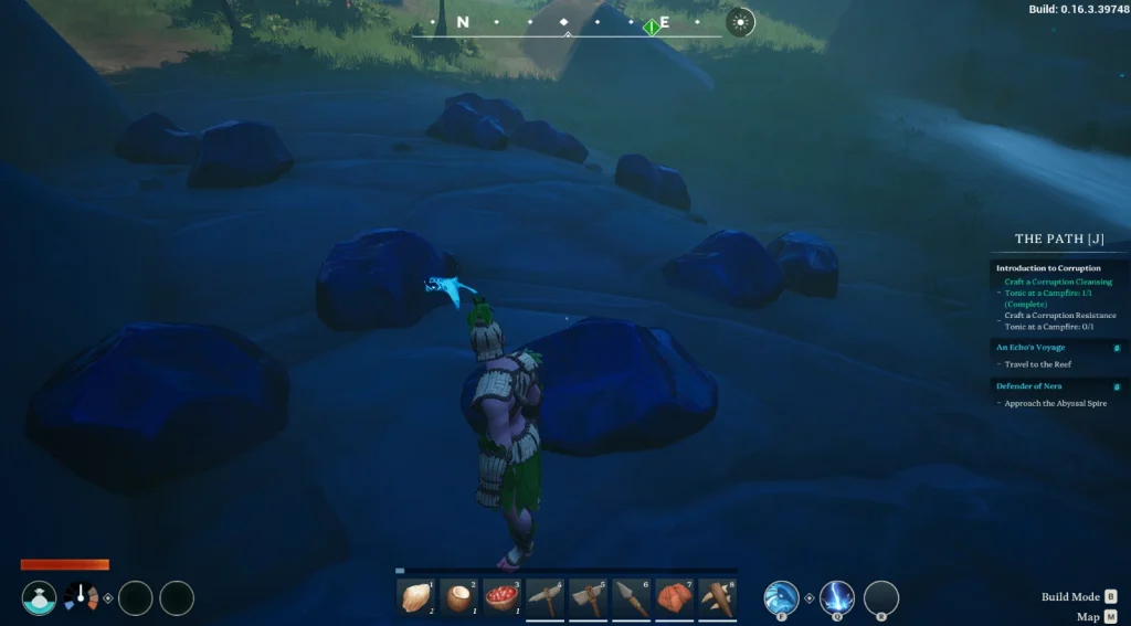 lumps of Sharpstone in Voyagers of Nera screenshot