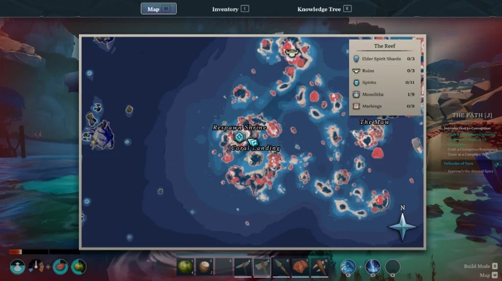 Voyagers of Nera coralwood location screenshot