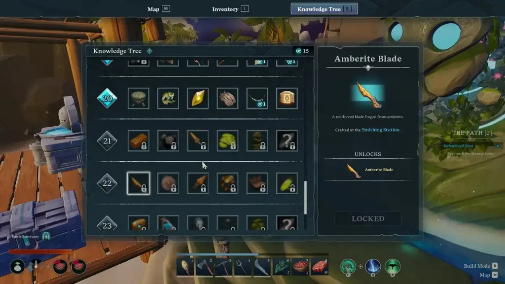 Voyagers of Nera Amberite Blade