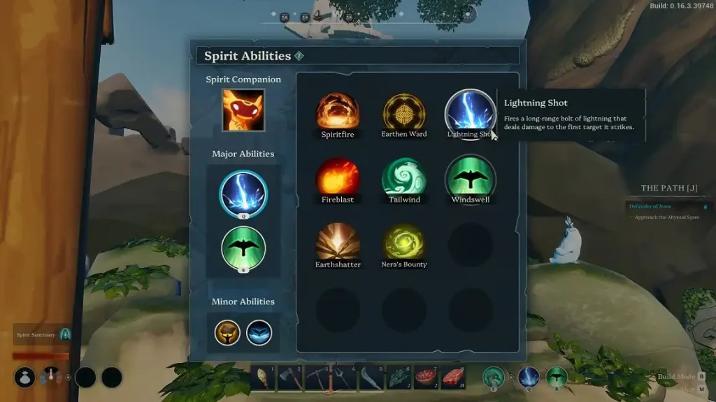 Voyagers of Nera Spriit Abilities