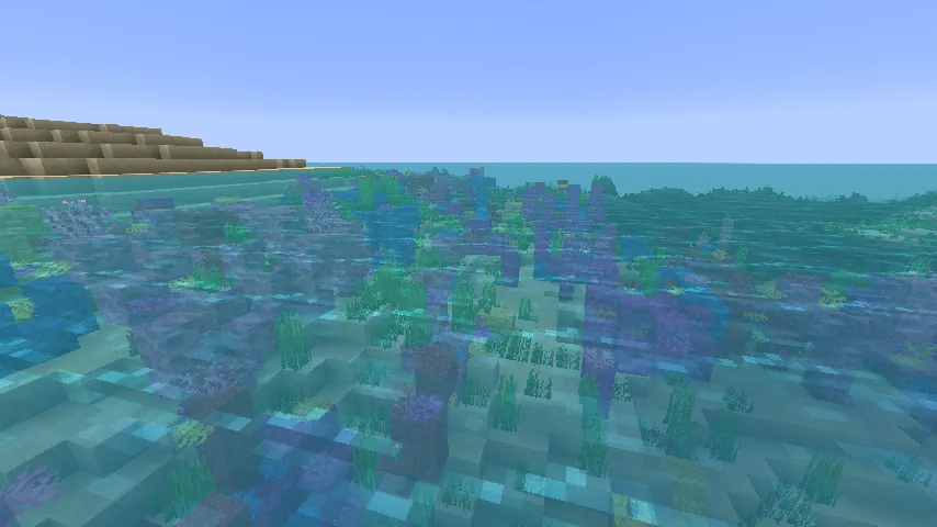 Minecraft Fish Tank Guide: Warm Ocean Biome Screenshot