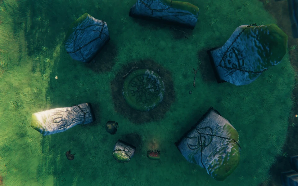 Sacrificial Stones in Valheim