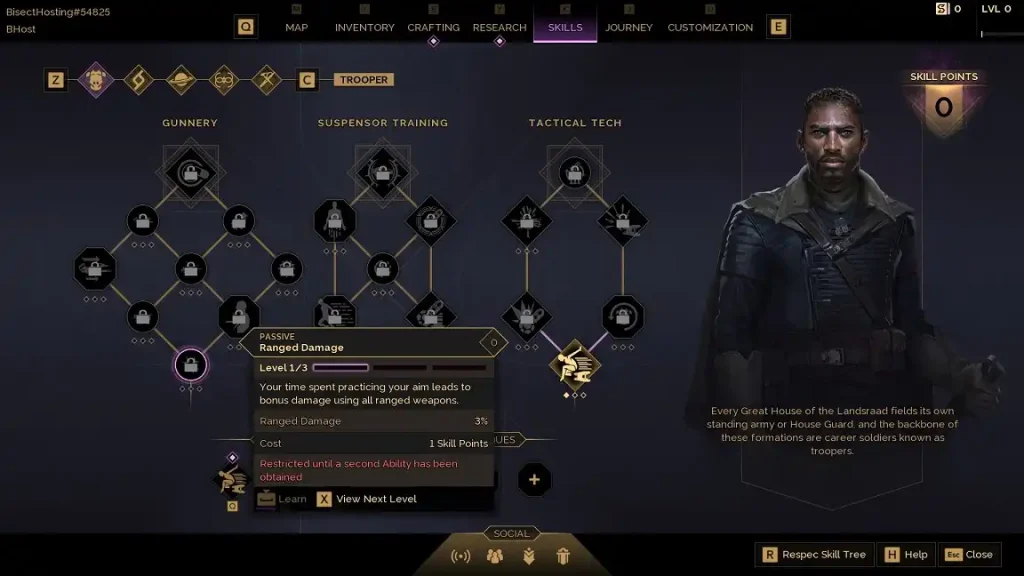 Dune Awakening Trooper Best Skills
