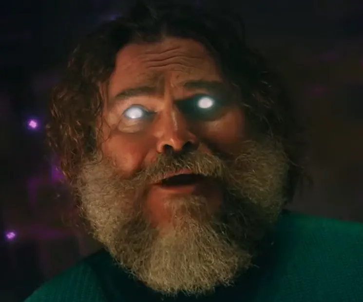 Jack Black Herobrine Minecraft Movie Screenshot