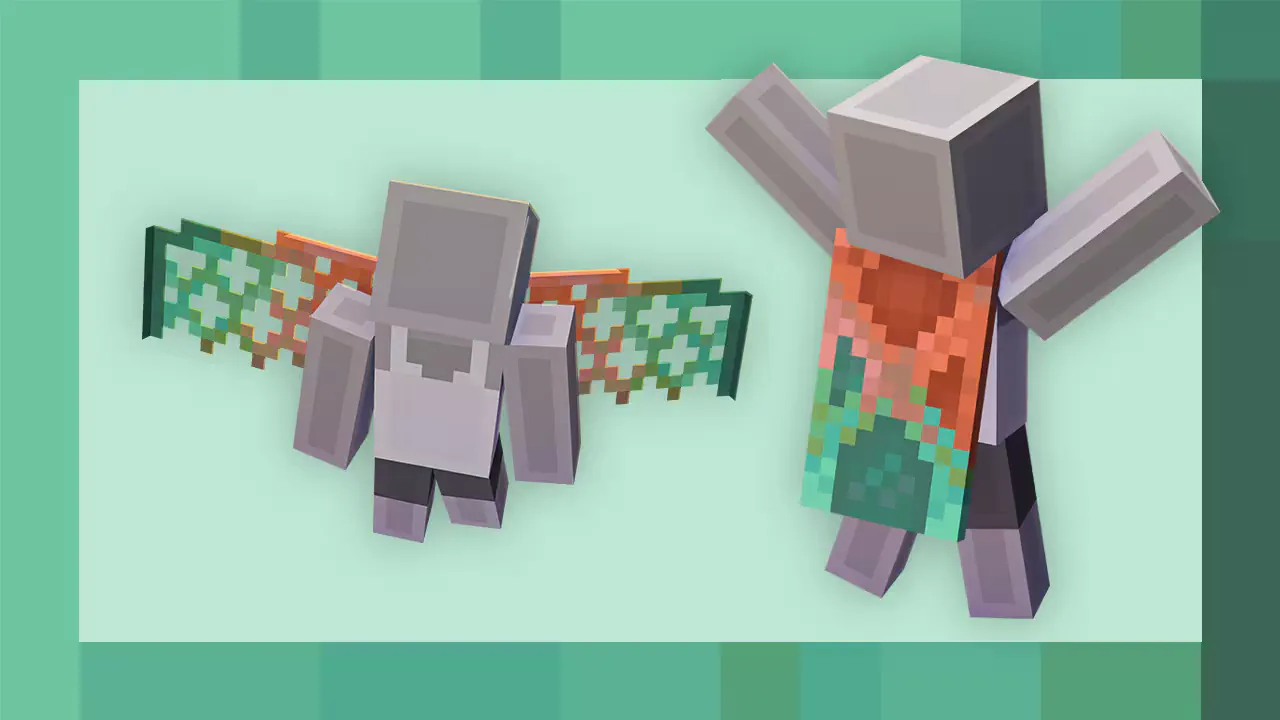 Minecraft Copper Cape Promo Image