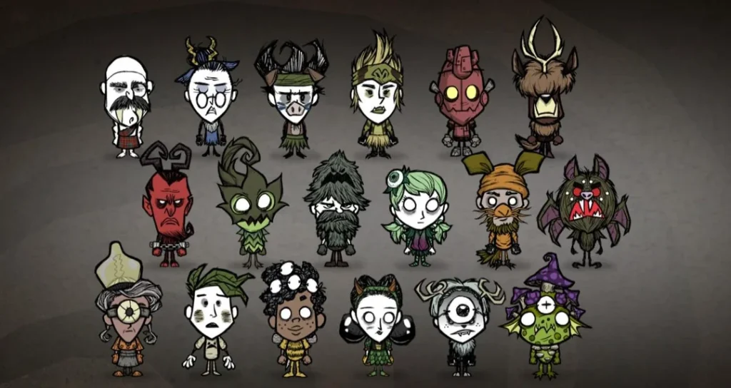 Don't Starve Together Hallowed Nights outfits