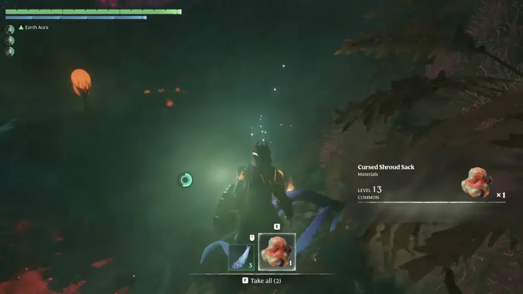 Enshrouded Cursed Shroud Sack Location