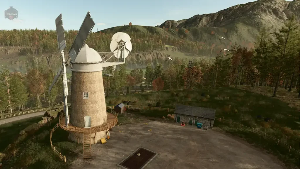 Farming Simulator 25 Kinlaig Castle Windmill