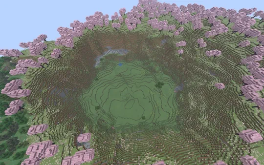 Minecraft Crater Screenshot