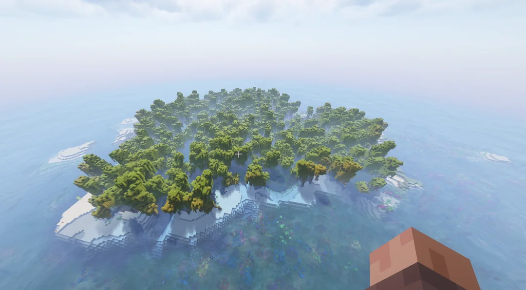Minecraft Mangrove Island Screenshot