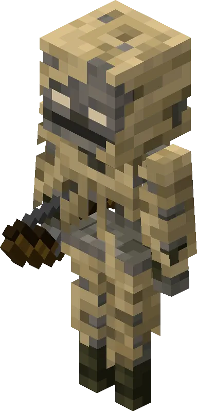 Minecraft Parched Skeleton