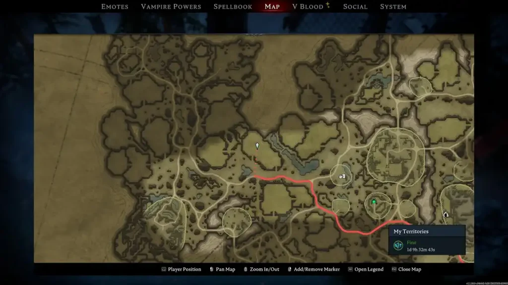 V Rising Farbane Woods South of the Gleaming Meadows