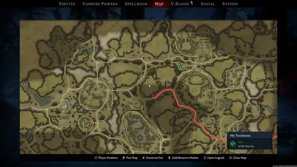 V Rising Farbane Woods West of the Forgotten Cemetery