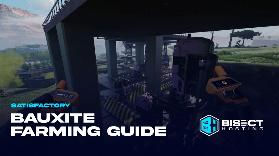 Satisfactory Bauxite Guide: All Locations, Crafting Recipes, & More