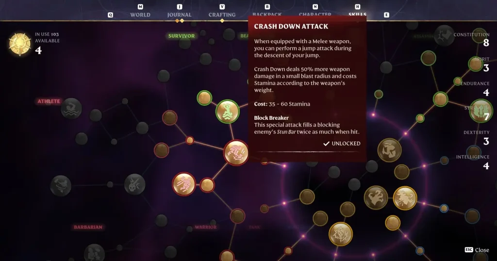 Enshrouded Greatsword Skills