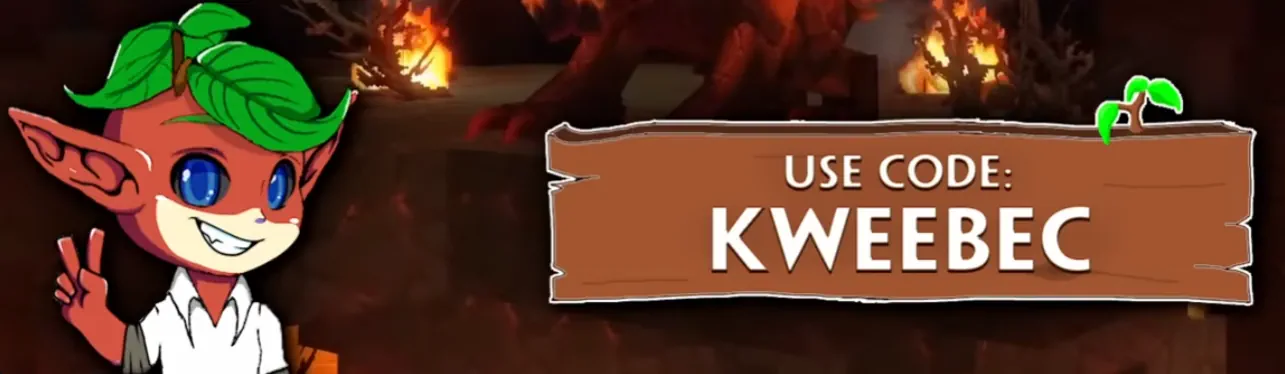 Hytale Creator Code "Kweebec" Example Screenshot