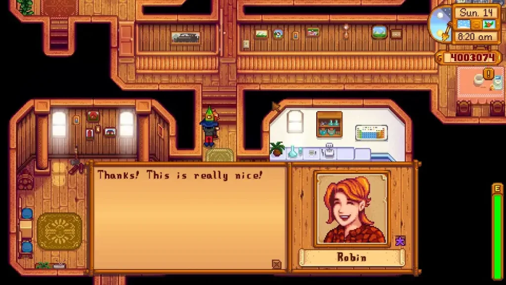 Stardew Valley Robin Heart Events