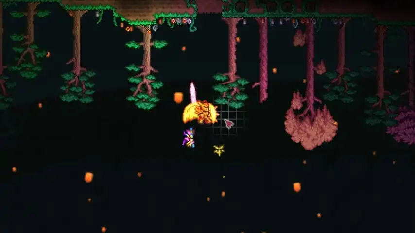 Terraria Gravitation Potion Use