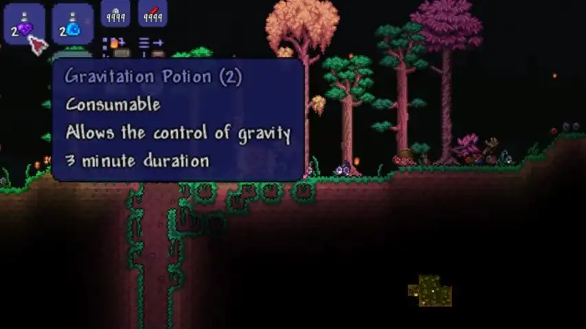Terraria Gravitation Potion