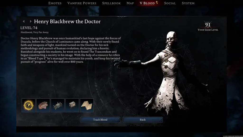 V Rising Henry Blackbrew