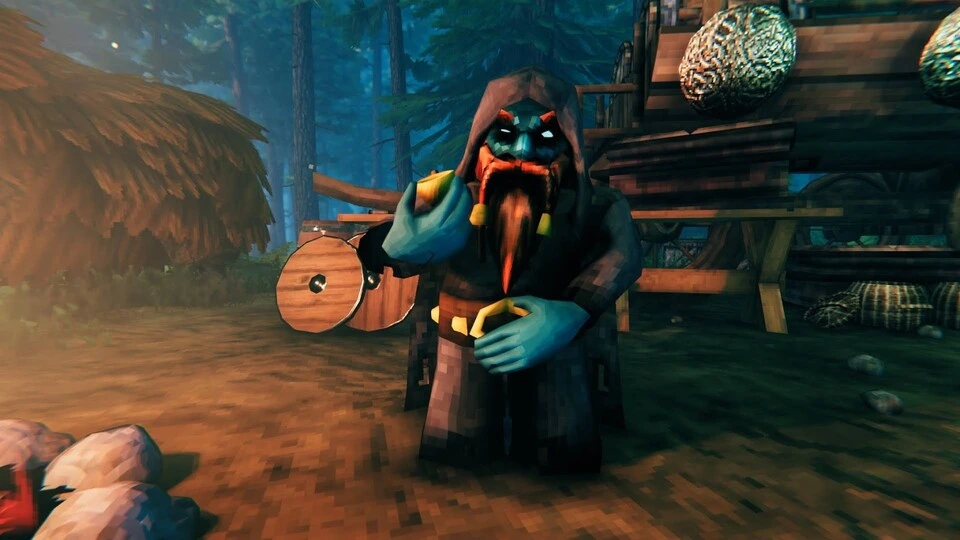 Valheim trader Haldor screenshot