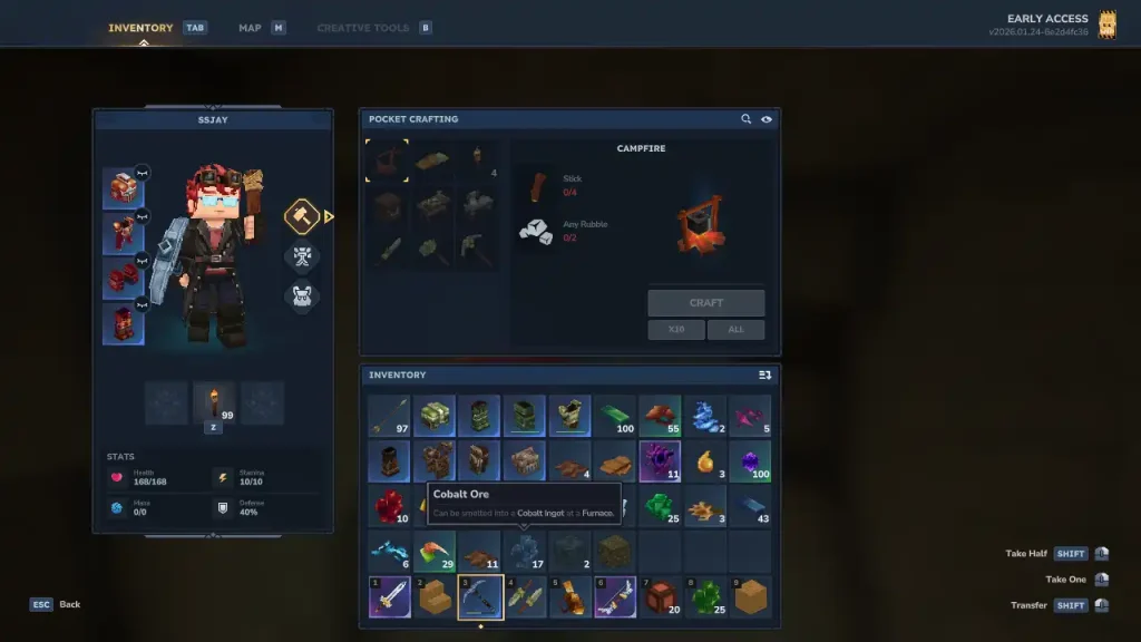 Hytale Cobalt Crafting Recipes