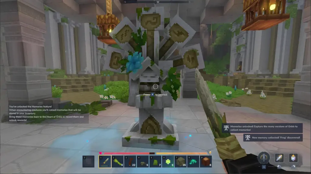 Hytale Forgotten Temple Memories Statue