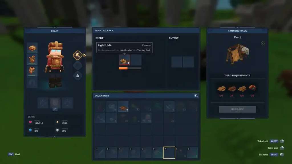 Hytale Light Leather