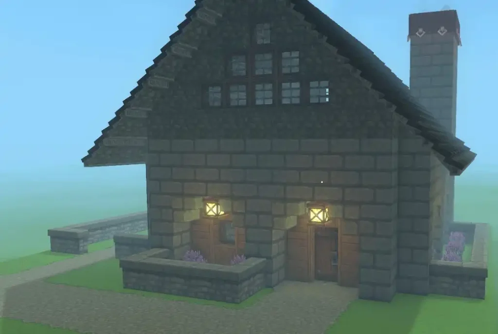Hytale Simple Brick House