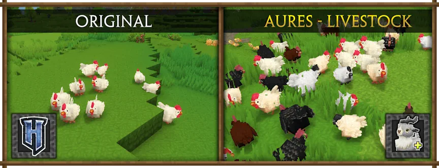 Hytale Aures Live Stock Mod Promo Image
