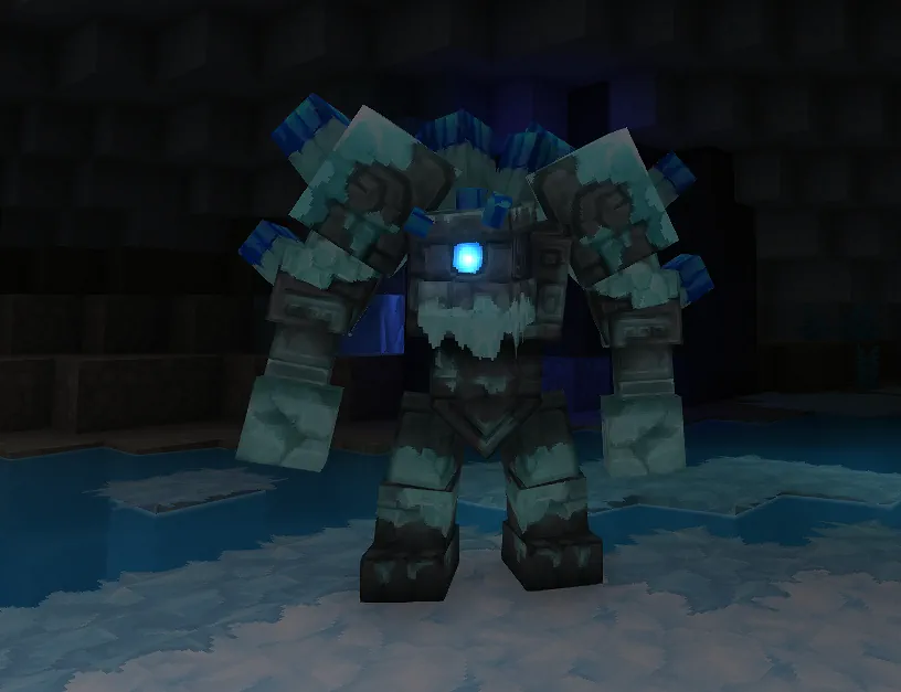 Hytale Frost Golem Screenshot