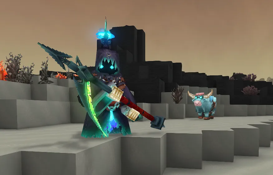 Hytale Reaper And Undead Cow Screenshot