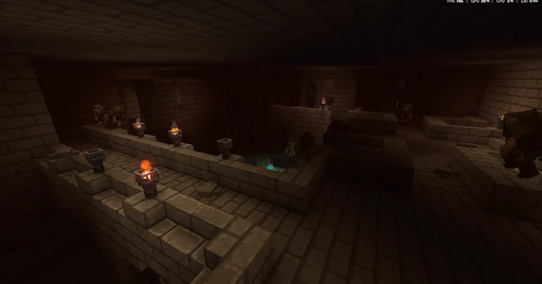 Hytale YUNG's HyDungeons Modded Dungeon Screenshot