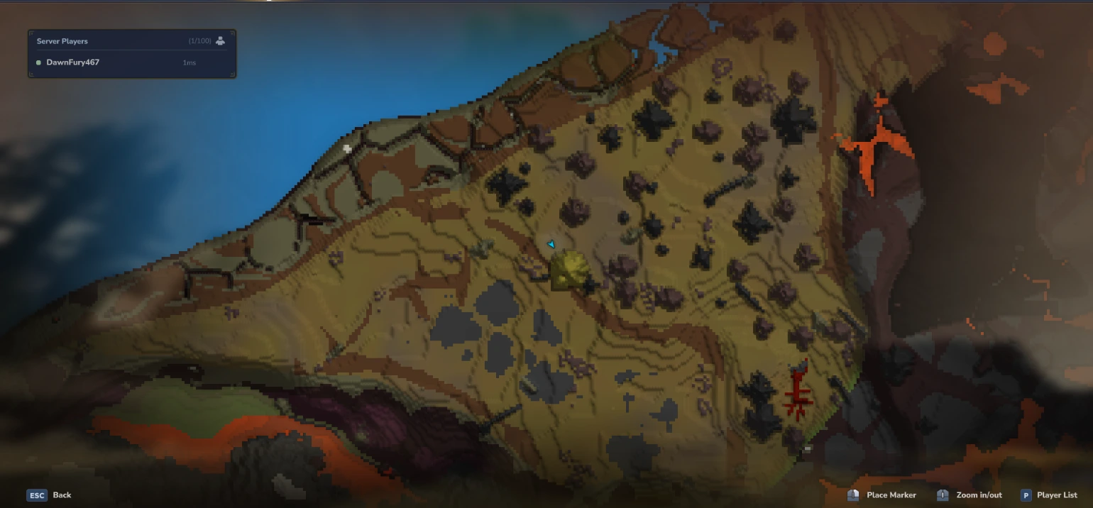 Hytale Goldenwood Map screenshot