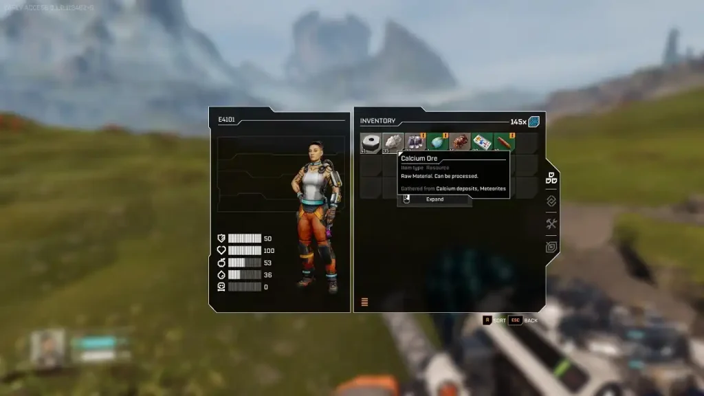 StarRupture Calcium Ore