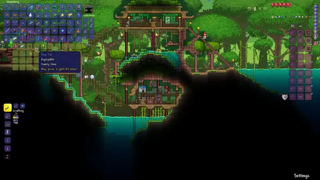 Terraria Zoologist Shop