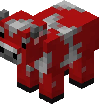 Minecraft Baby Mooshroom