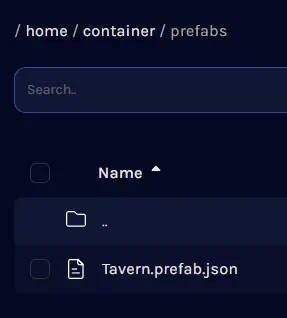 Hytale Prefabs Server Folder