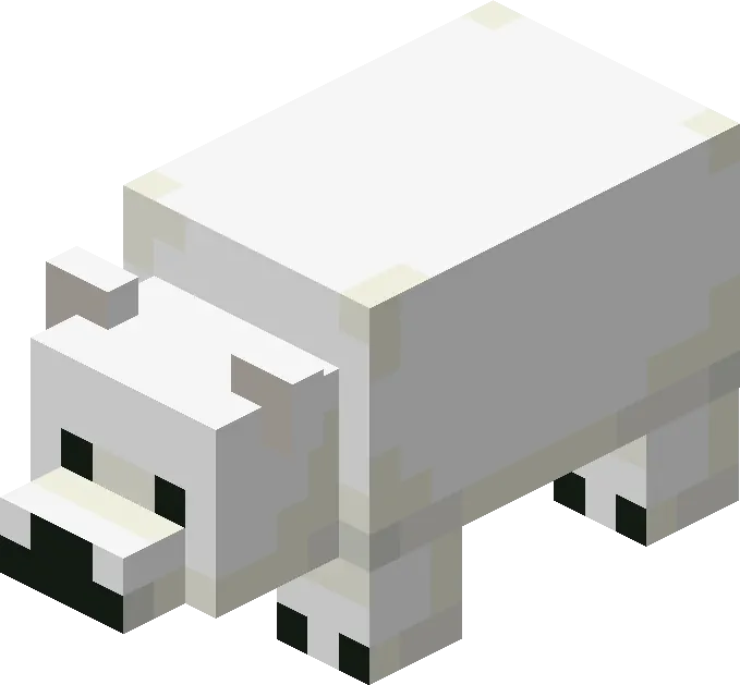 Minecraft Baby Polar Bear