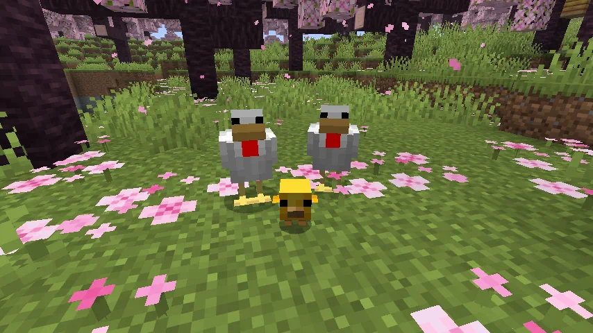 Minecraft Chicken & Chick Screenshot